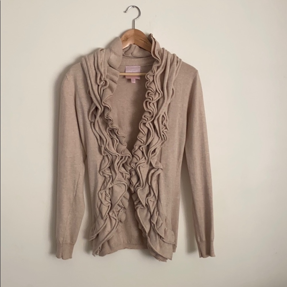 Romeo & Juliet Couture ruffle jacket